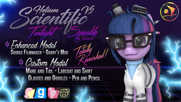 [DL] Scientific Twilgiht Sparkle | Helium - V2