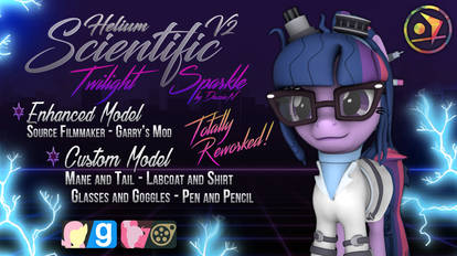 [DL] Scientific Twilgiht Sparkle | Helium - V2