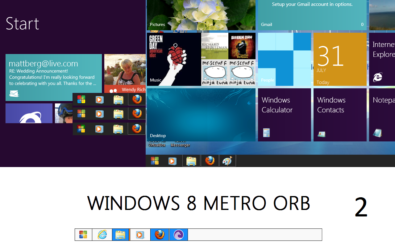 Windows metro orb 2