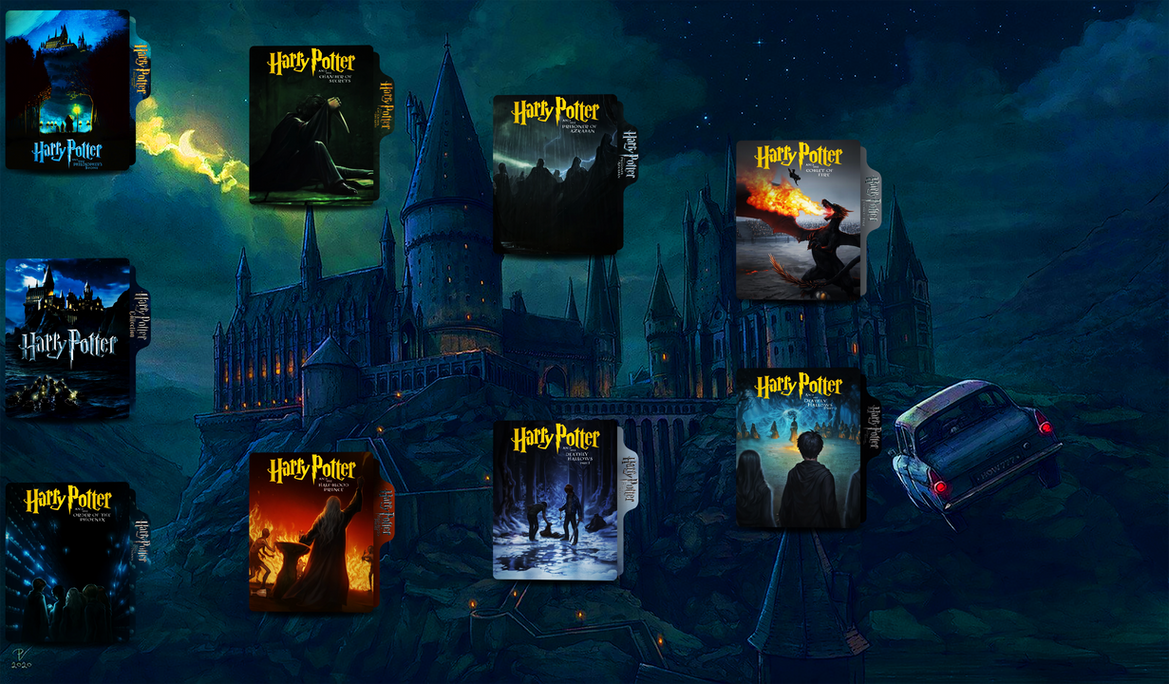 Harry Potter Alternative Folder Icon by MamadNobarii on DeviantArt