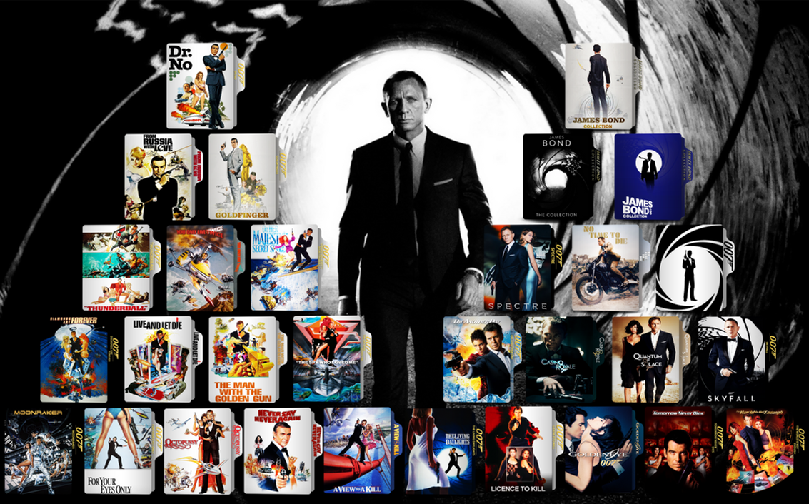 James Bond Collection Folder Icon by genralhd on DeviantArt