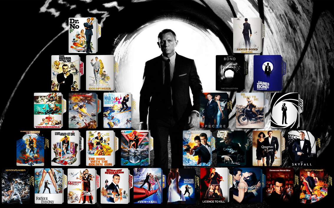 James Bond Collection Folder Icon by MamadNobarii on DeviantArt