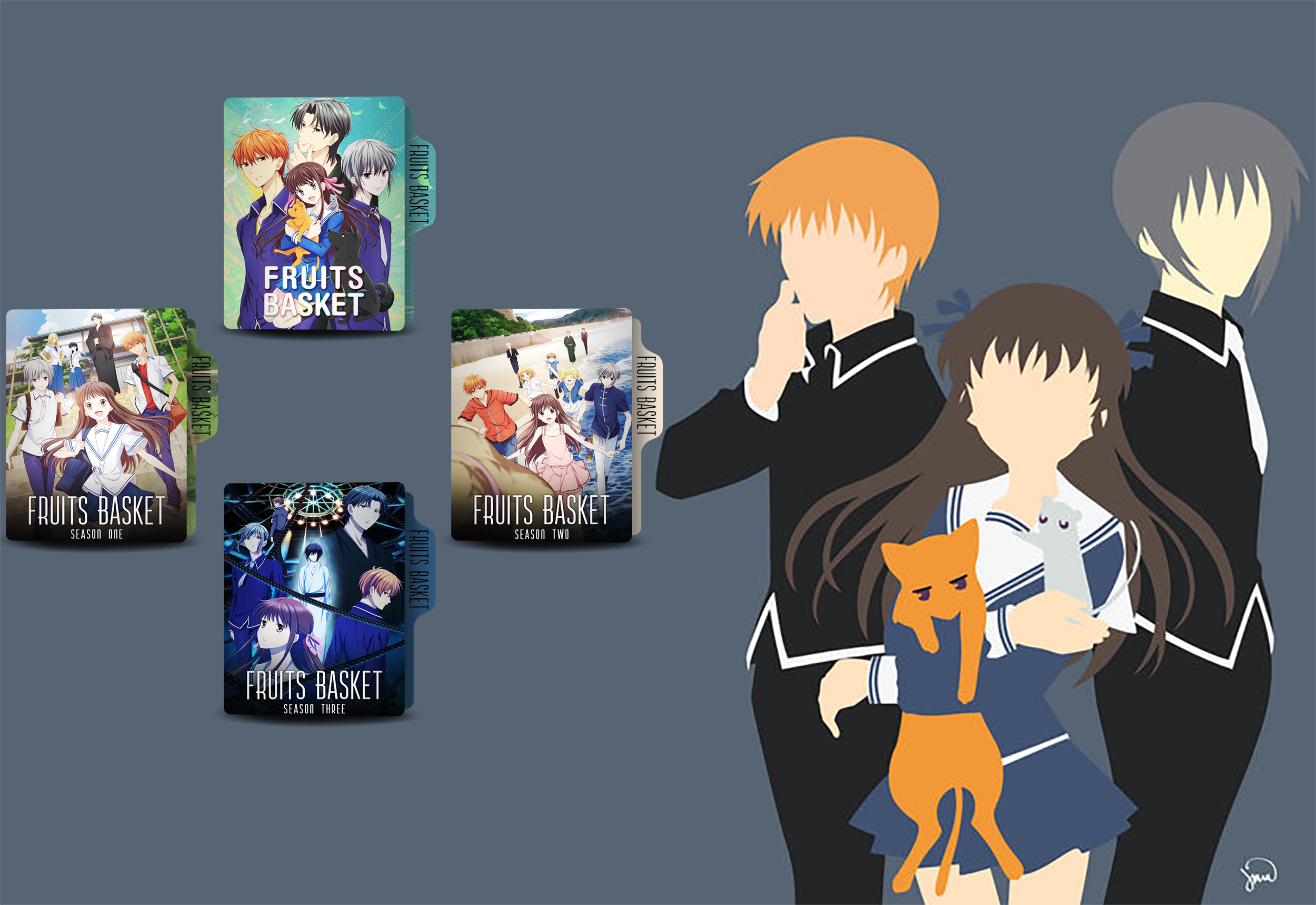 Fruits Basket 2019 Folder Icon by bodskih on DeviantArt