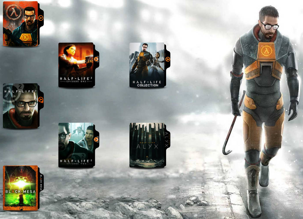 Half-Life Game Collection Folder Icon by MamadNobarii on DeviantArt