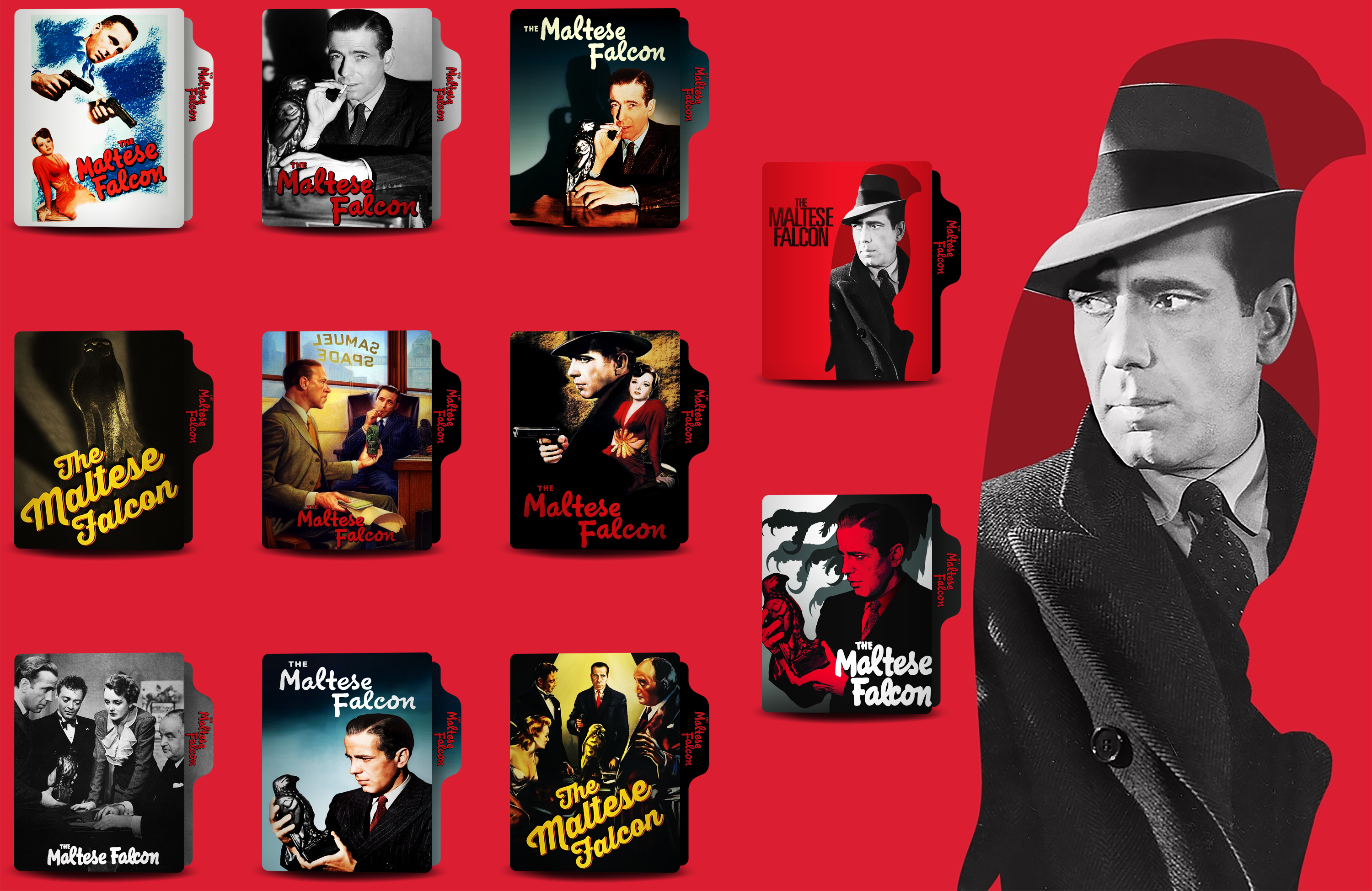 The Maltese Falcon (1941) Folder Icon by genralhd on DeviantArt