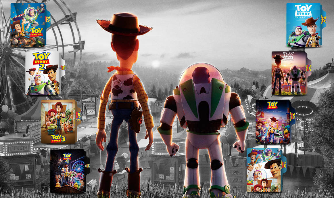 Toy Story Collection Folder Icon by MamadNobarii on DeviantArt