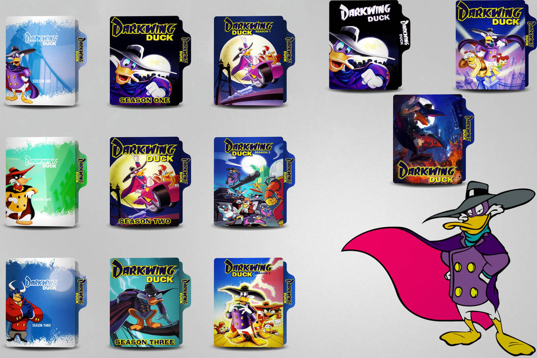 Darkwing Duck (1991) Folder Icon by MamadNobarii on DeviantArt