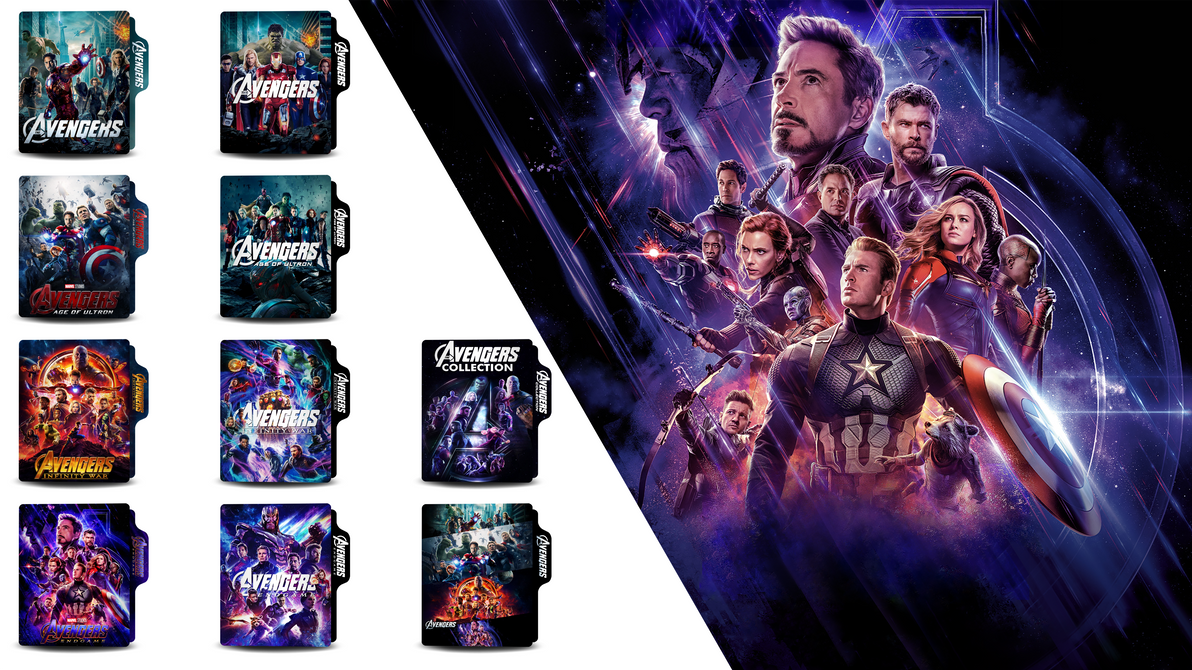 The Avengers Collection Folder Icon by MamadNobarii on DeviantArt