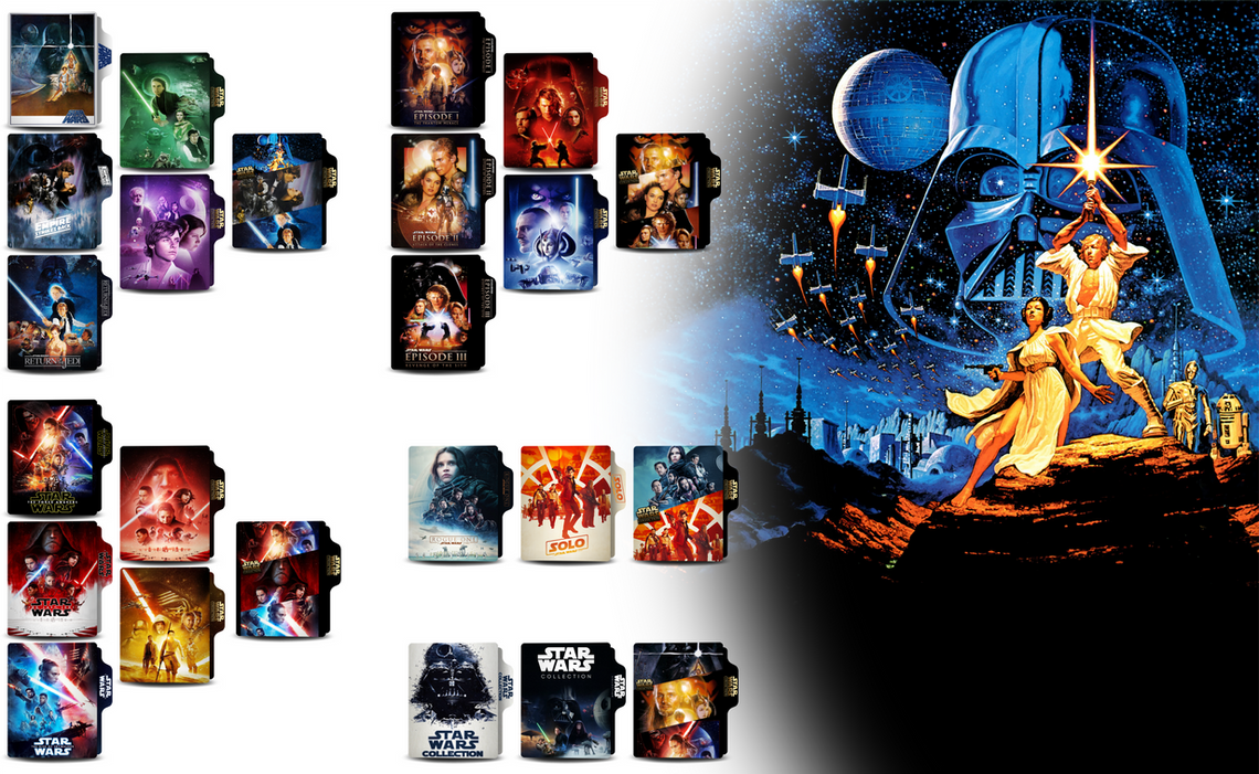 Star Wars Collection Folder Icon by MamadNobarii on DeviantArt