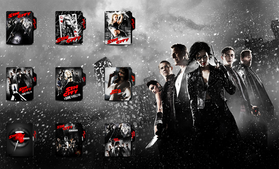 Sin City Collection Folder Icon