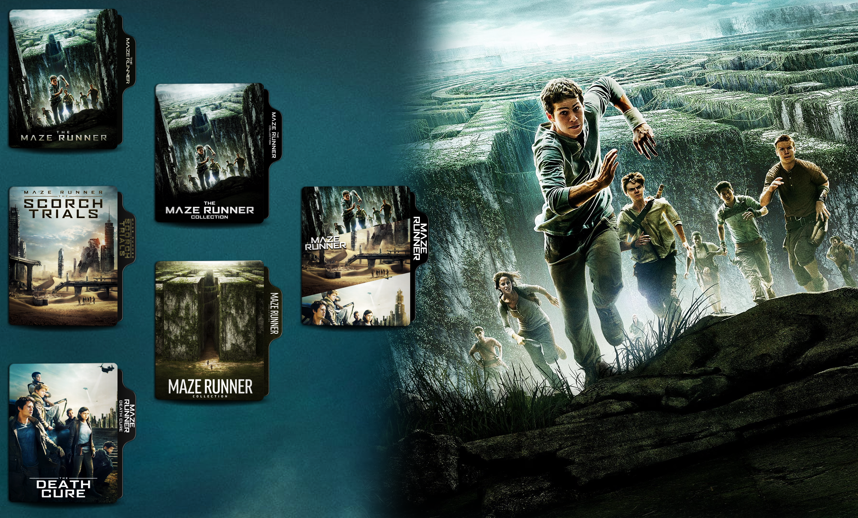 Trilogia Maze Runner DVD