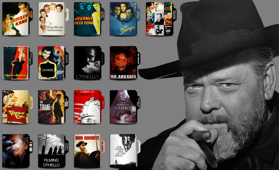 Orson Welles Collection Folder Icon by genralhd on DeviantArt