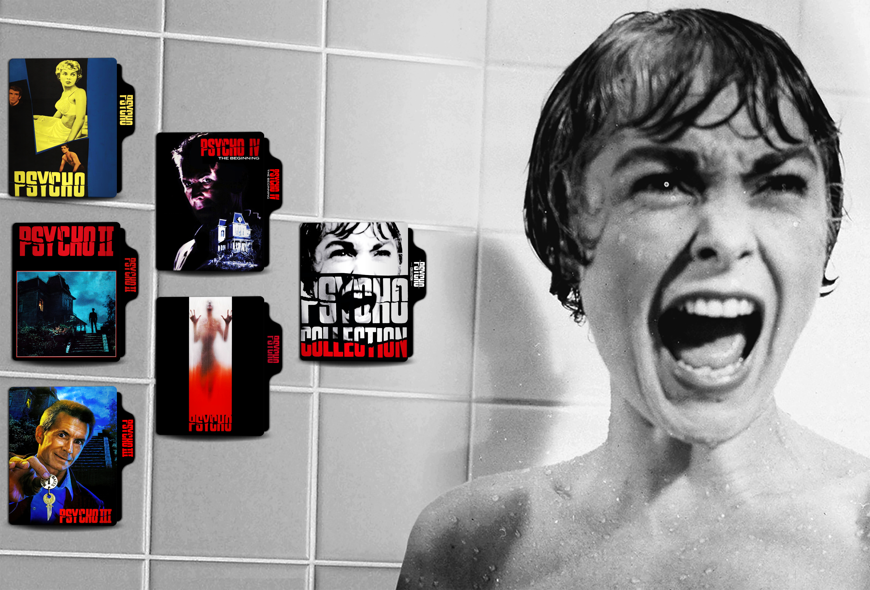 Psycho Collection Folder Icon by MamadNobarii on DeviantArt