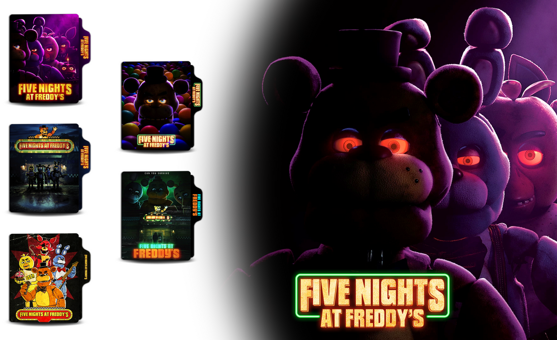 Five Nights at Freddy's (2023) Folder Icon by genralhd on DeviantArt