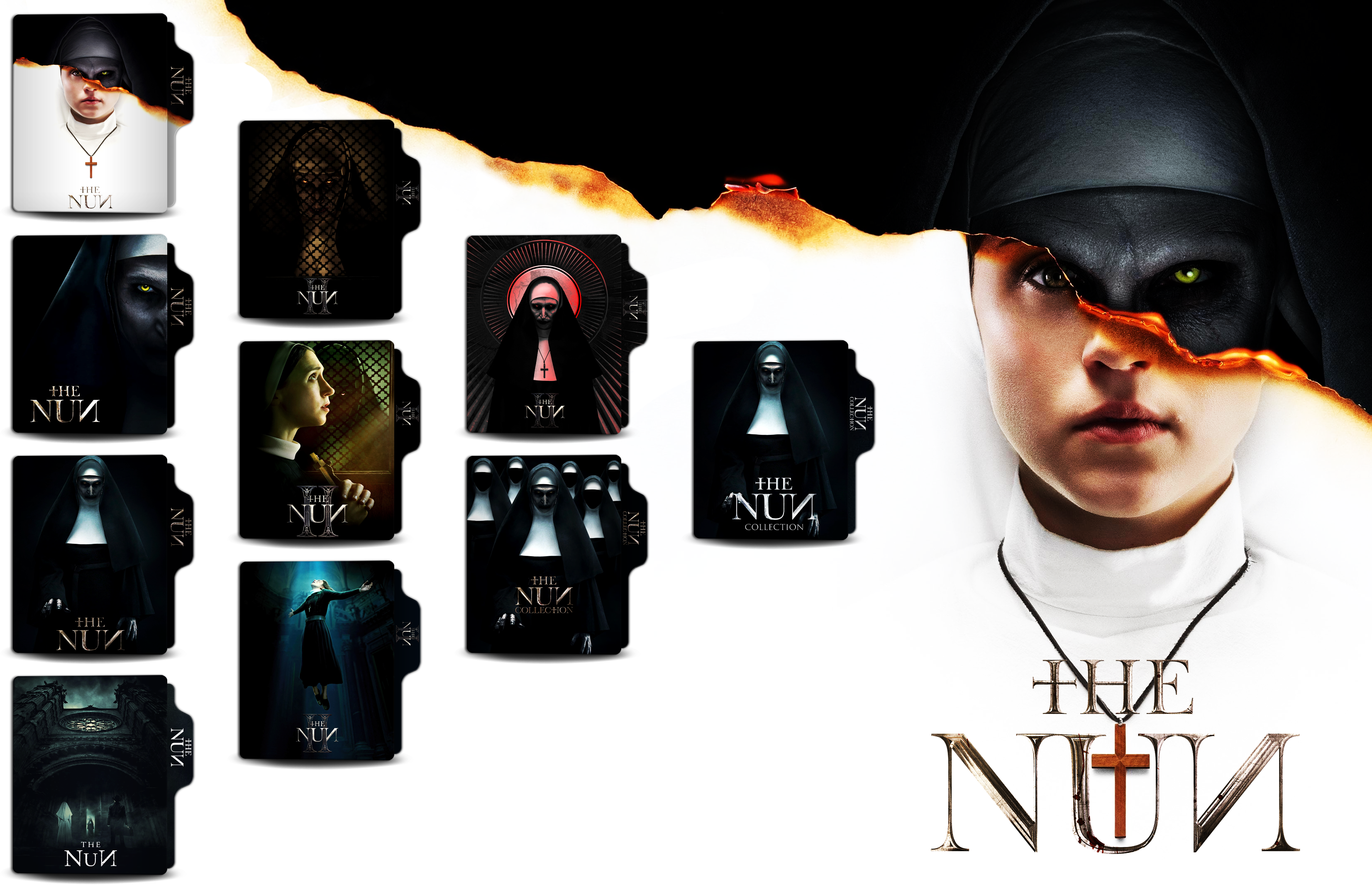 The Nun Collection Folder Icon by MamadNobarii on DeviantArt