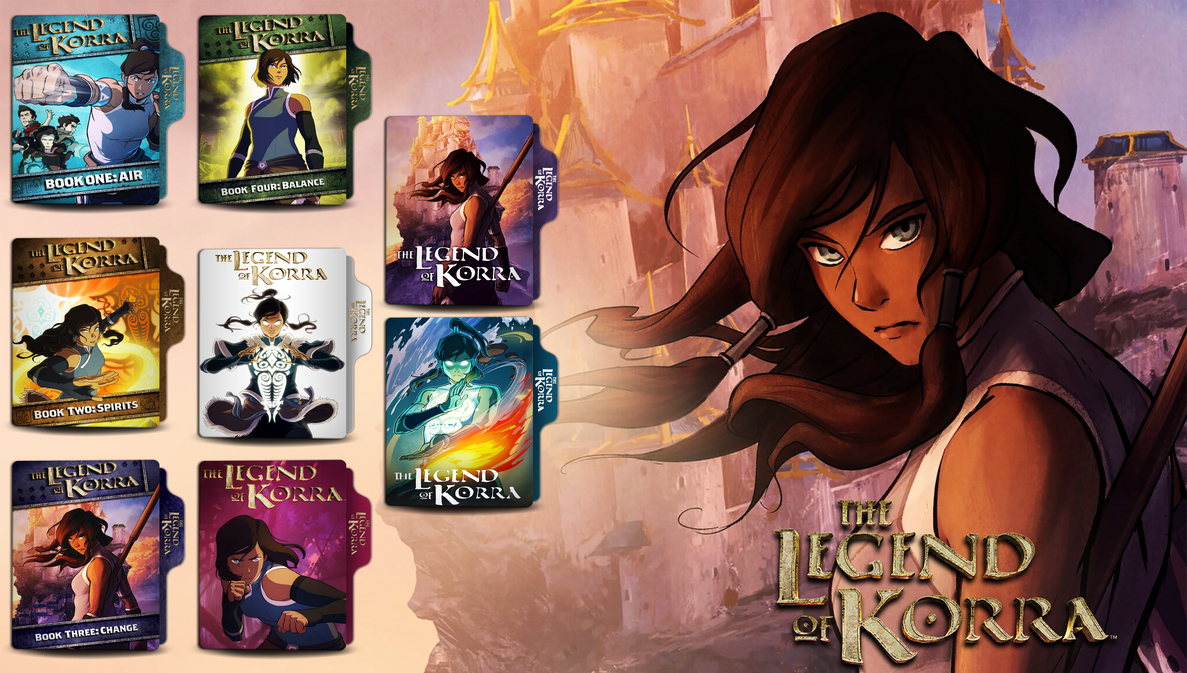The Legend of Korra (2012) Folder Icon by genralhd on DeviantArt