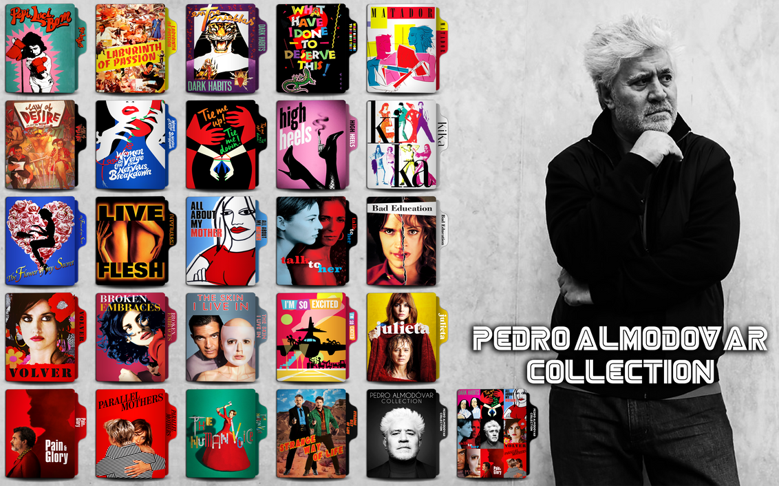 Pedro Almodovar Collection Folder Icon by genralhd on DeviantArt