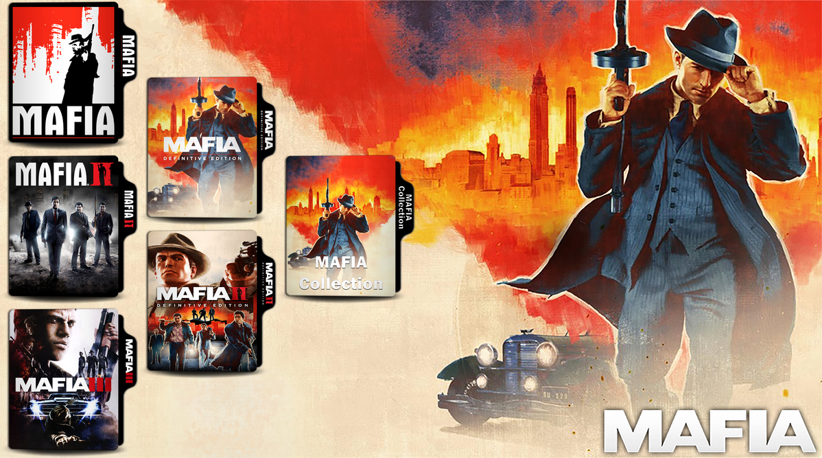 Mafia Game Collection Folder Icon by MamadNobarii on DeviantArt