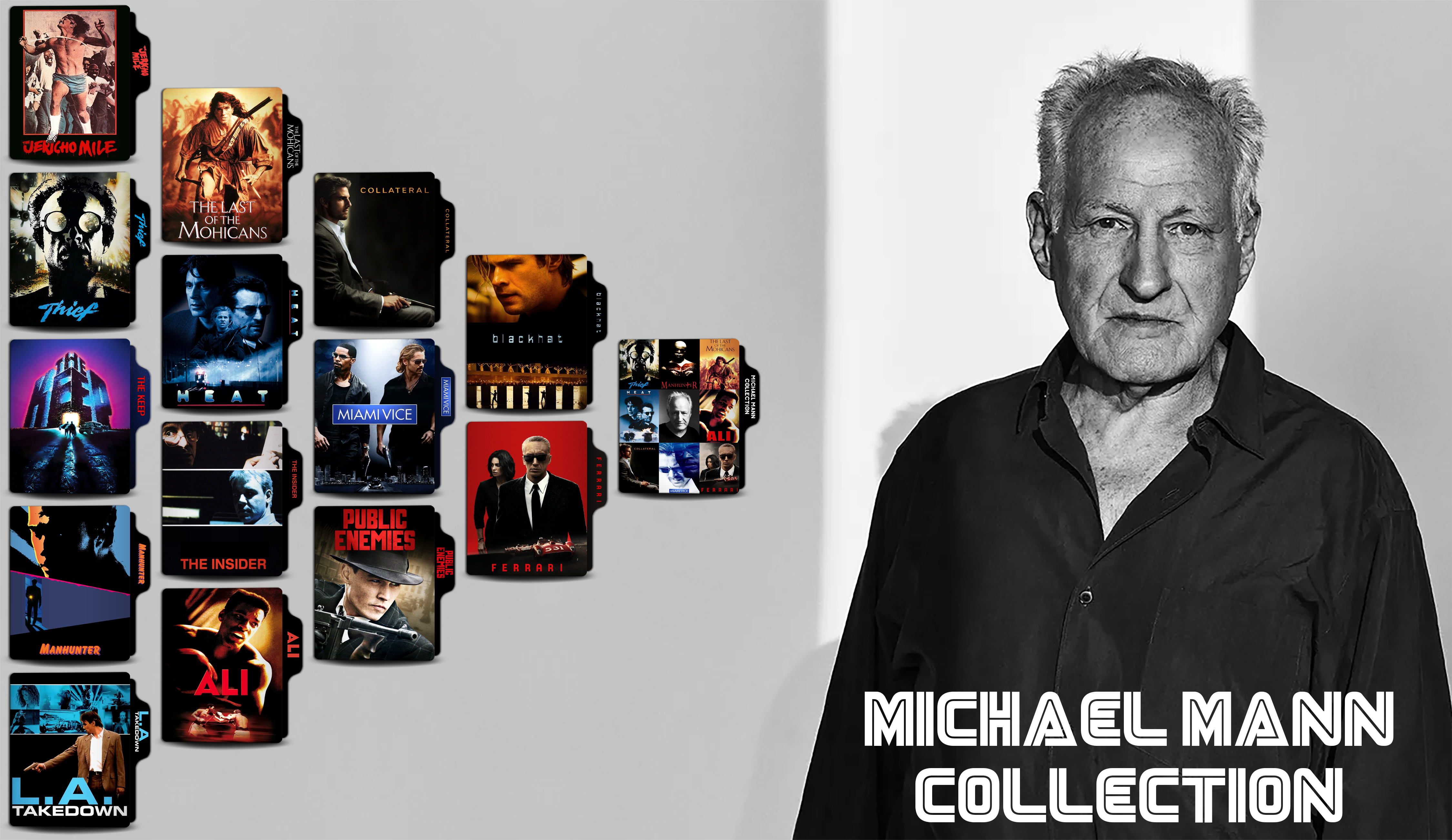 Michael Mann Collection Folder Icon by genralhd on DeviantArt