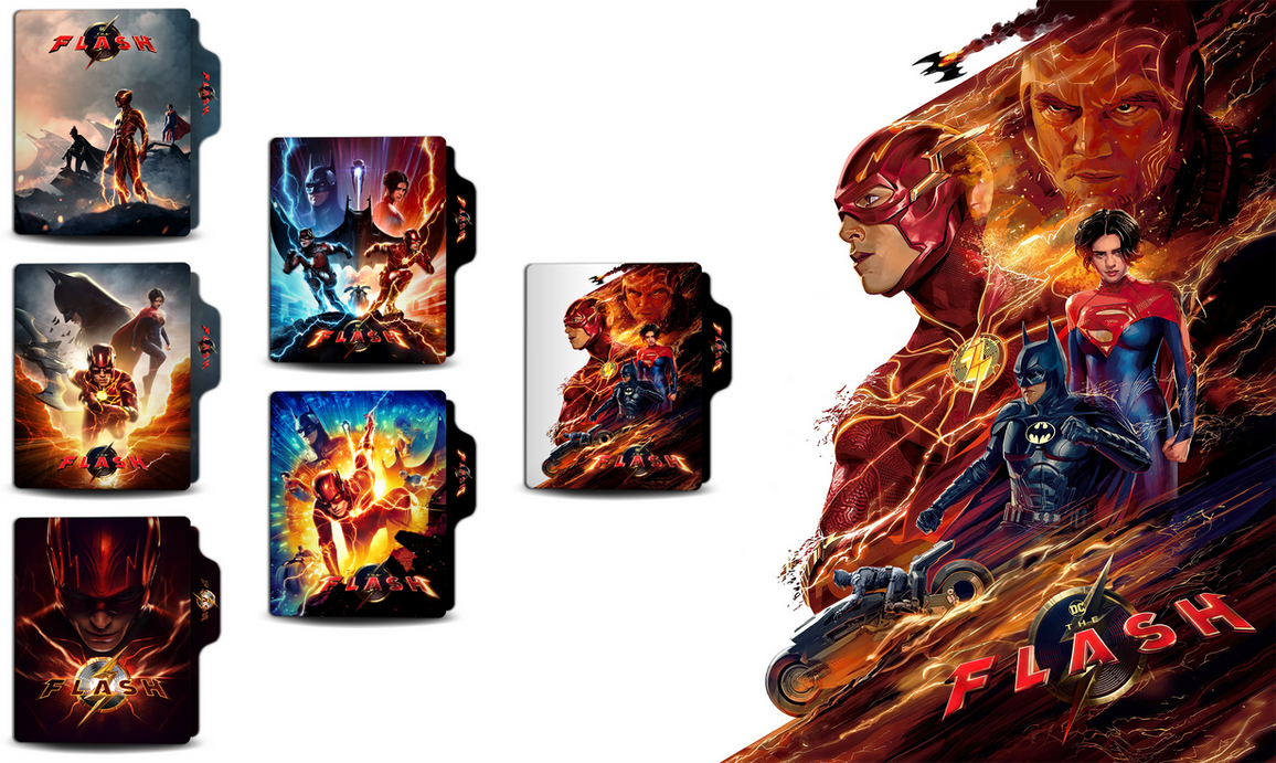 The Flash (2023) Folder Icon by genralhd on DeviantArt