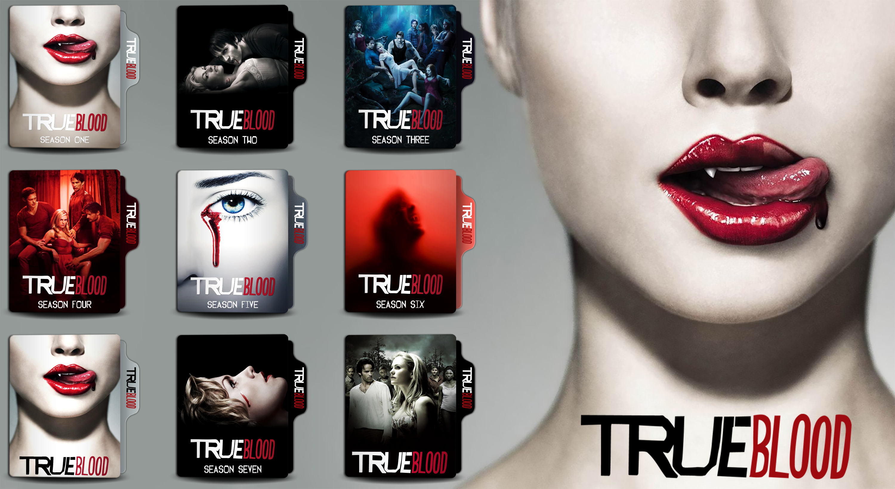 True Blood (2008) Folder Icon by MamadNobarii on DeviantArt