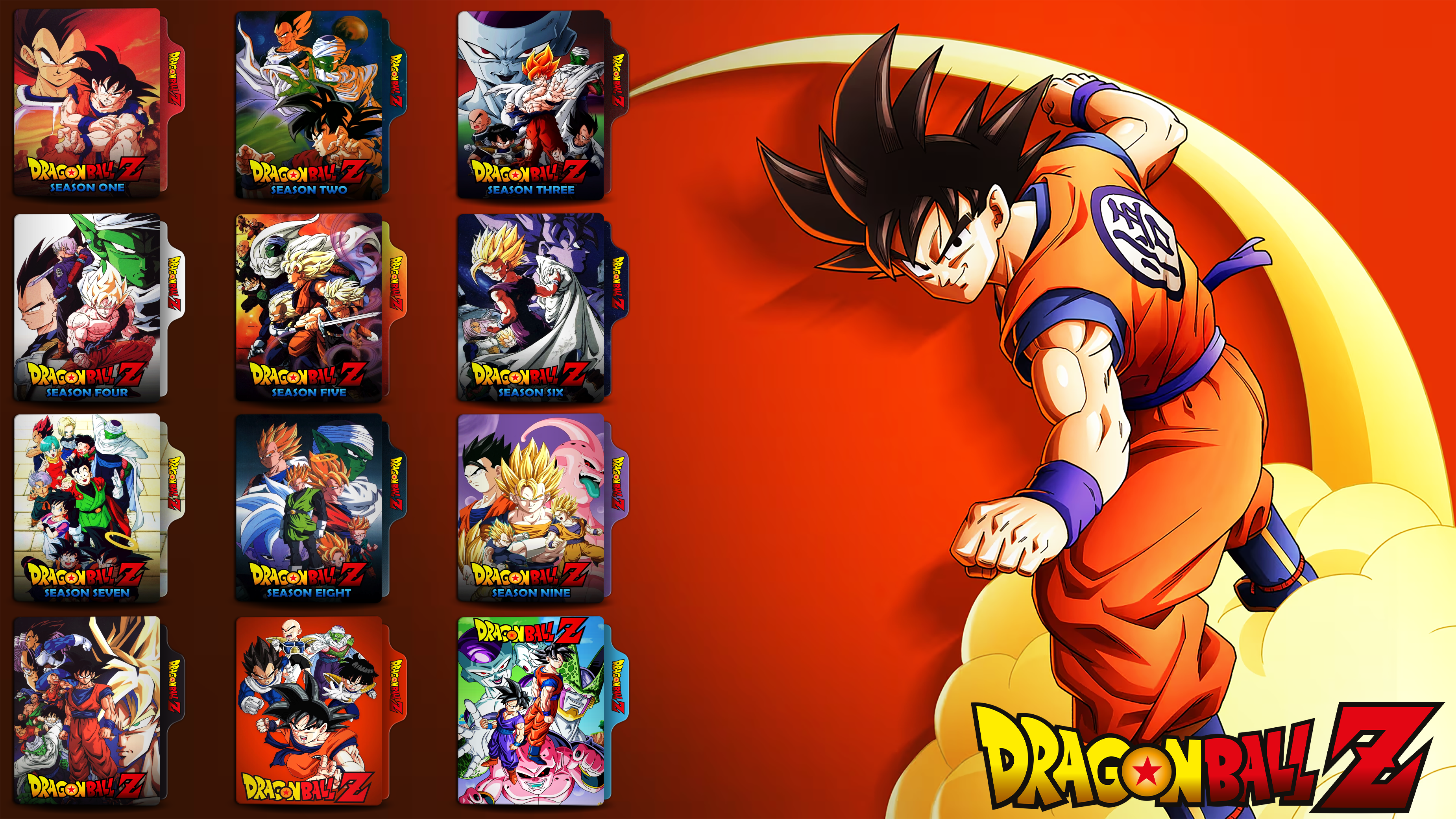 Dragon Ball Z (1989) Folder Icon by MamadNobarii on DeviantArt