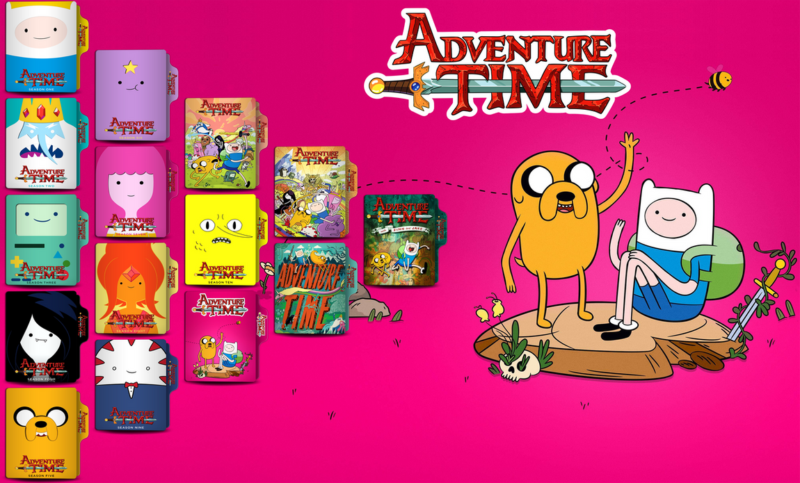 Adventure Time (2010) Folder Icon by MamadNobarii on DeviantArt