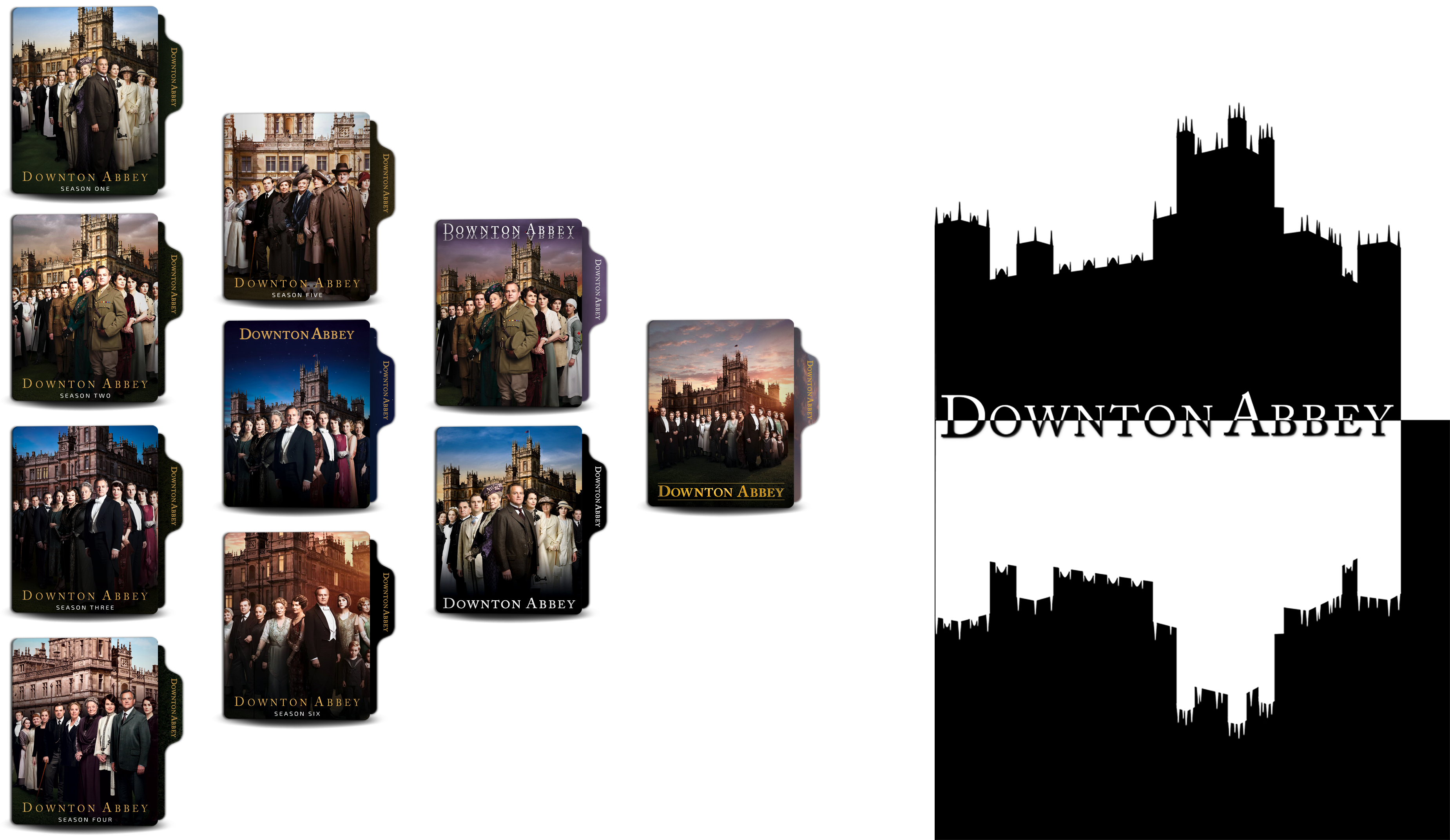 Downton Abbey (2010) Folder Icon by MamadNobarii on DeviantArt