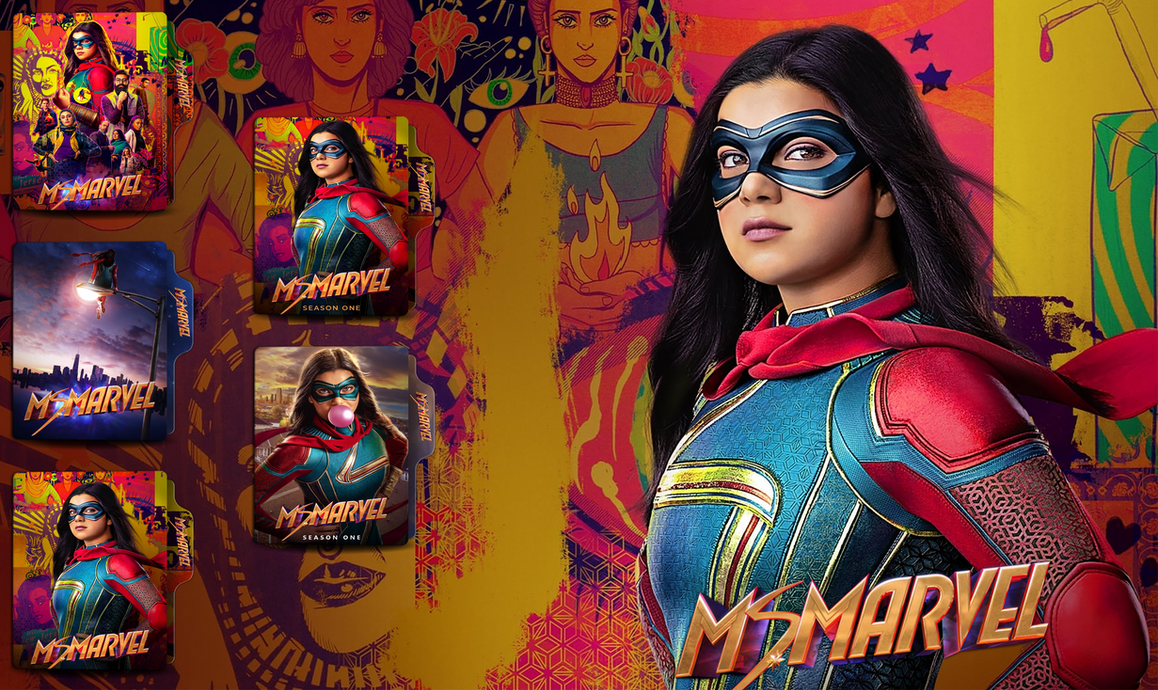Ms. Marvel (2022) Folder Icon by MamadNobarii on DeviantArt