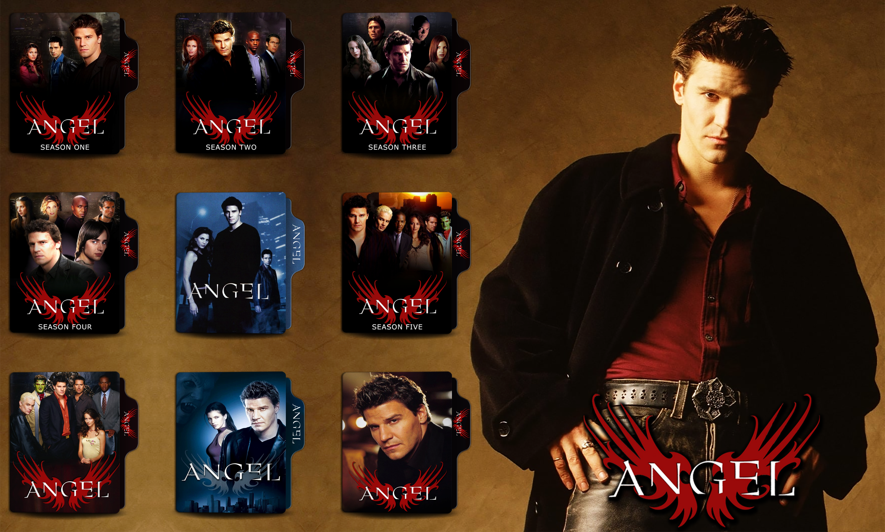 Angel (1999) Folder Icon by MamadNobarii on DeviantArt