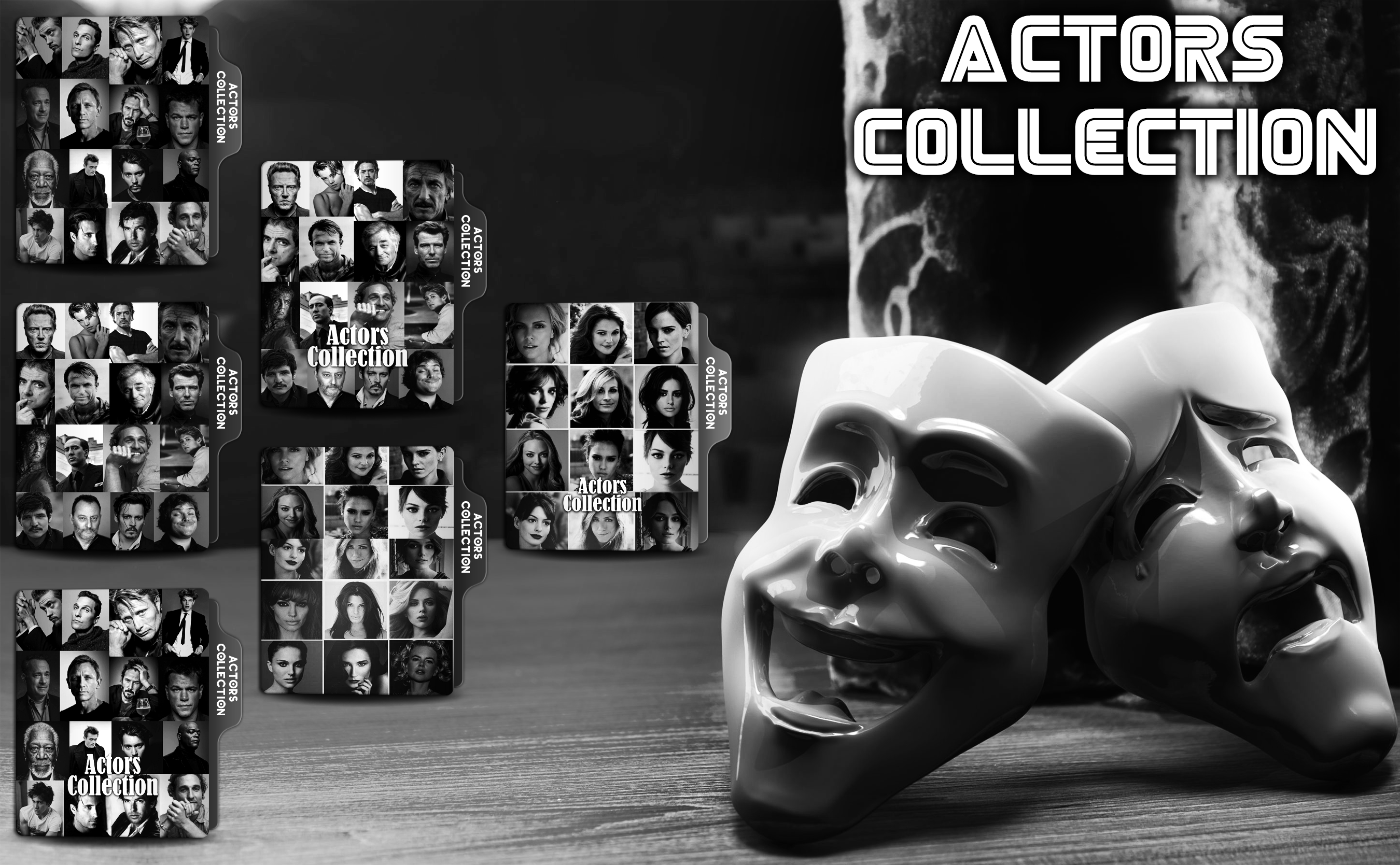 Actors Collection Folder Icon by MamadNobarii on DeviantArt