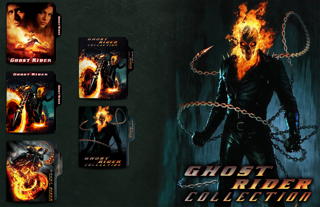 Ghost Rider Collection Folder Icon by MamadNobarii on DeviantArt