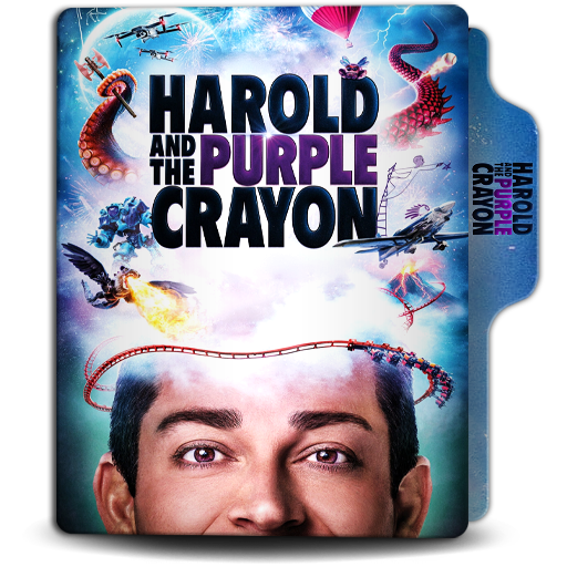 Harold and the Purple Crayon (2024) Folder Icon by MamadNobarii on ...