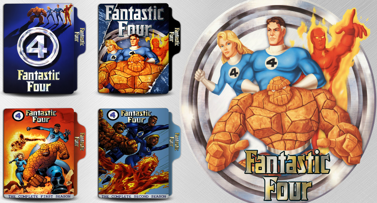 Fantastic Four (1994) Folder Icon by MamadNobarii on DeviantArt