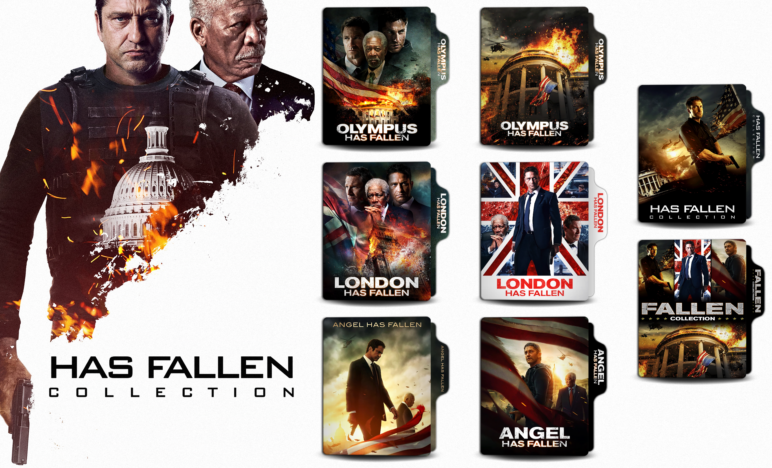 Has Fallen Collection Folder Icon by MamadNobarii on DeviantArt