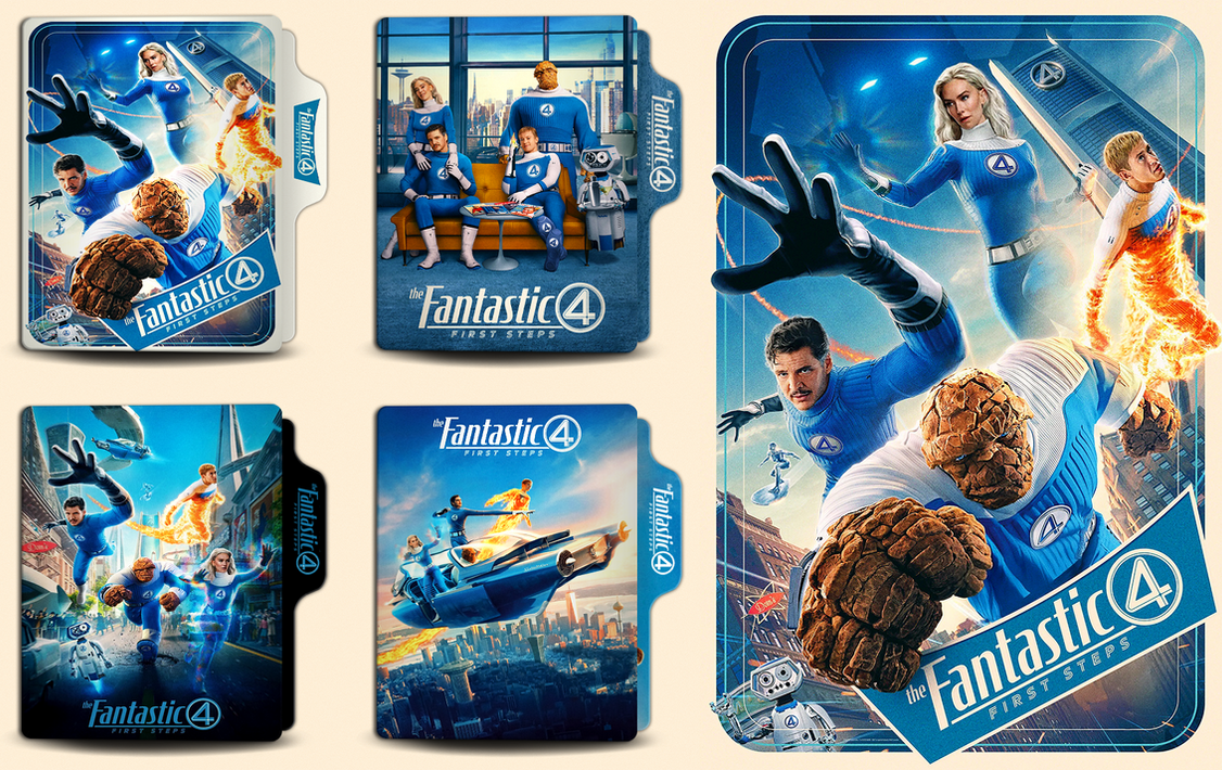 The Fantastic Four: First Steps (2025) Folder Icon by MamadNobarii on ...