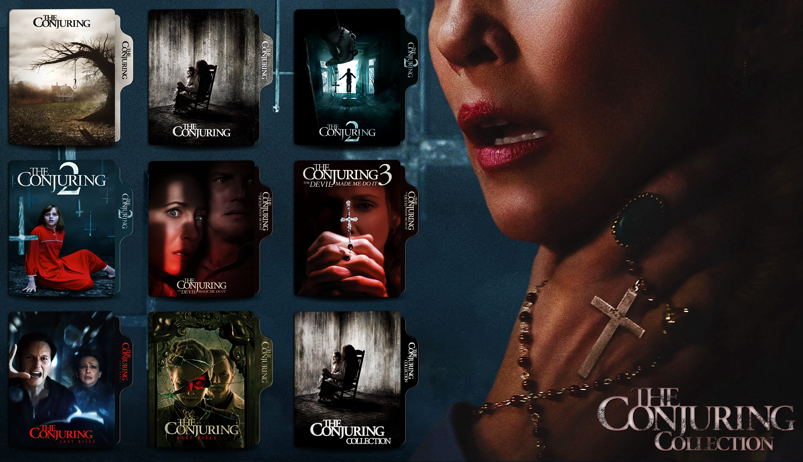 The Conjuring Collection Folder Icon by MamadNobarii on DeviantArt