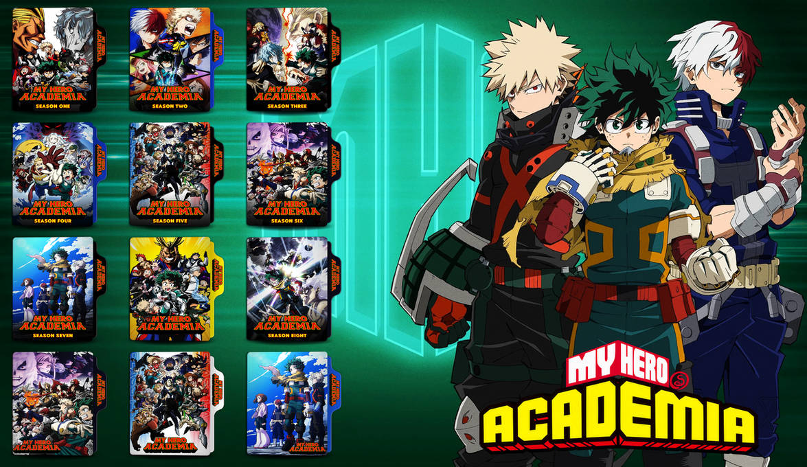 My Hero Academia (2016) New Folder Icon by MamadNobarii on DeviantArt