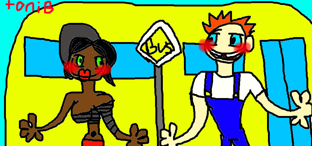 Meeting at the bus stop by AppleJackFan140 on DeviantArt