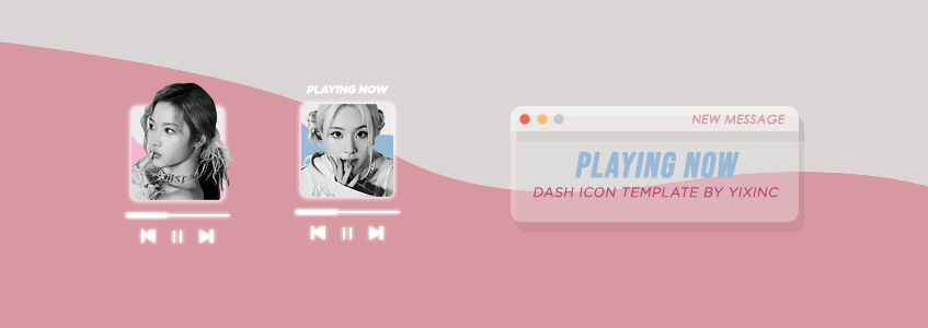PLAYING NOW dash icon template by yixinc on DeviantArt