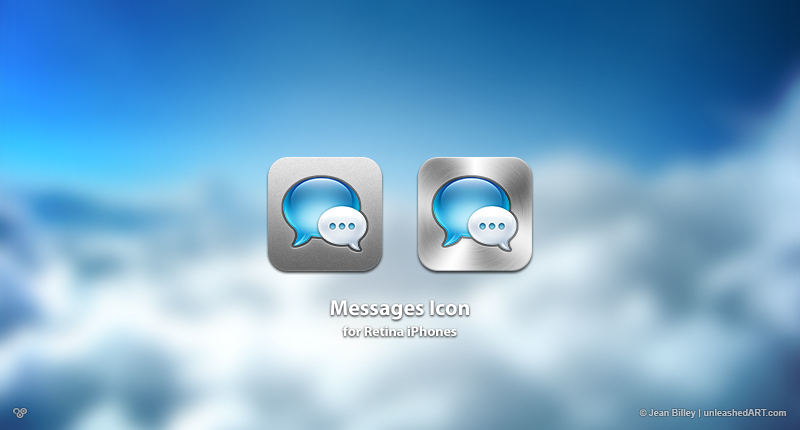 Messages Icon for Retina iPhones