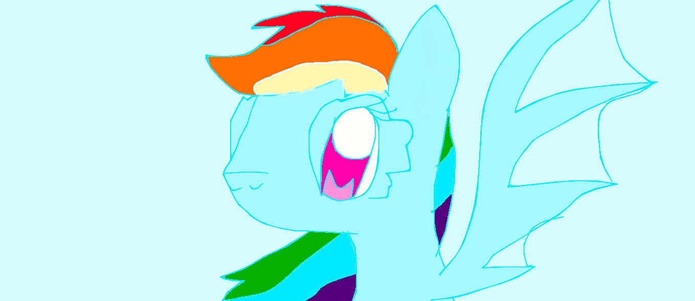 Rainbow Dash Dragon by RainbowDashArtist on DeviantArt