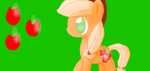 Anime Applejack by RainbowDashArtist