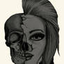 Skull Girl Brush