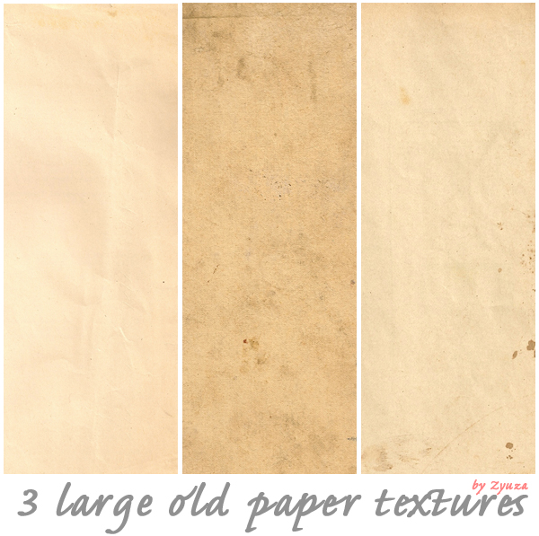 Large Old Paper Texturepack