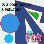 Polygon-point collision FLA