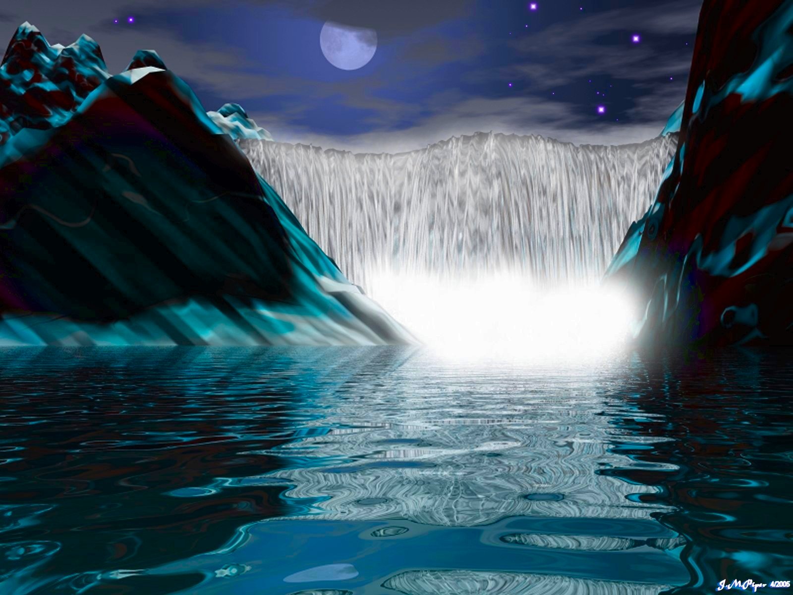 Down The Waterfall by drumthrasher4hr on DeviantArt