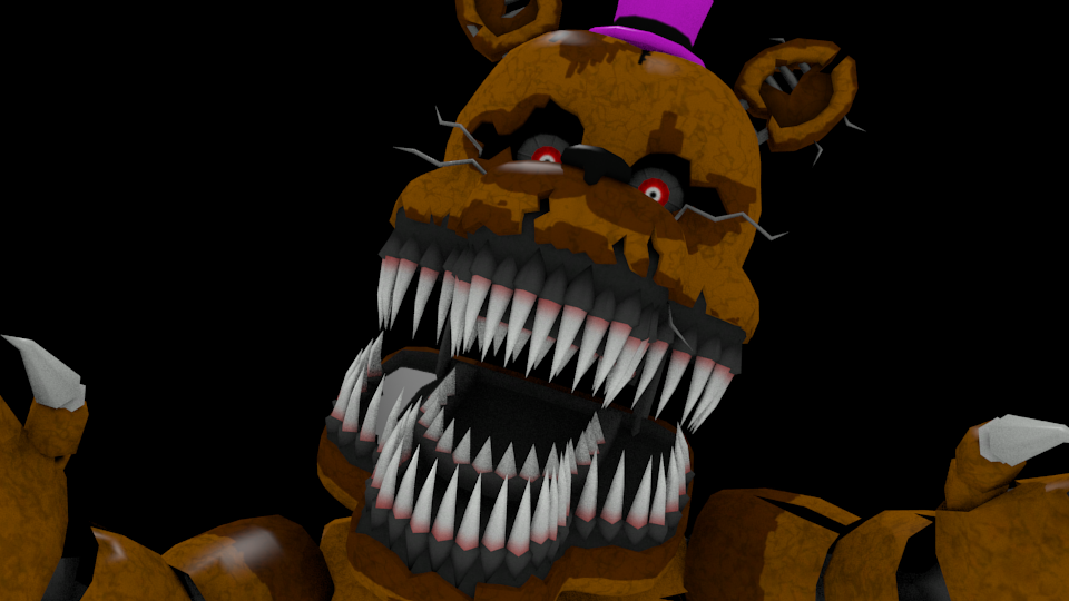 Nightmare Fredbear by MisterioArg on DeviantArt