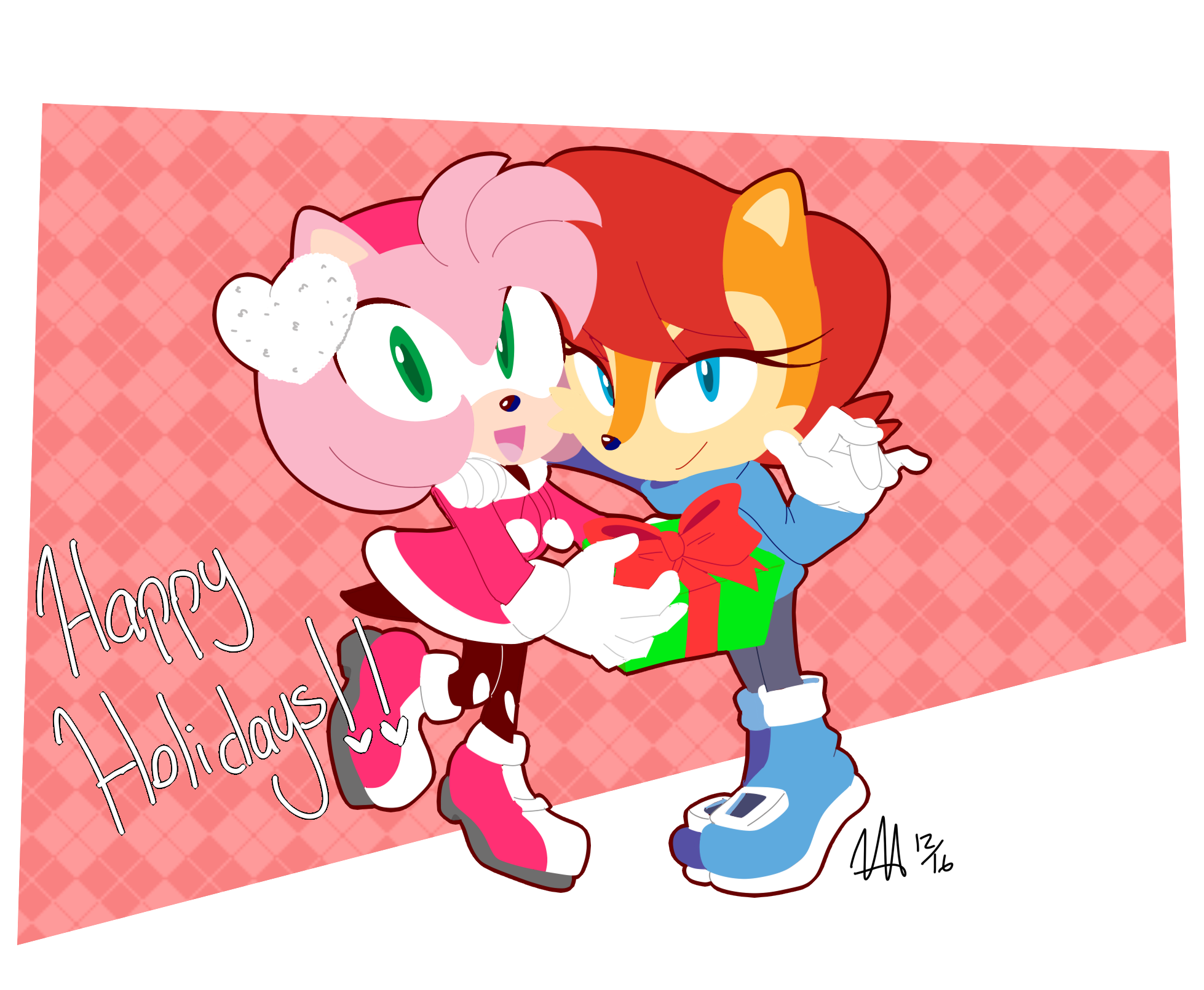 Happy Holidays 2016 by KiwiSharku on DeviantArt