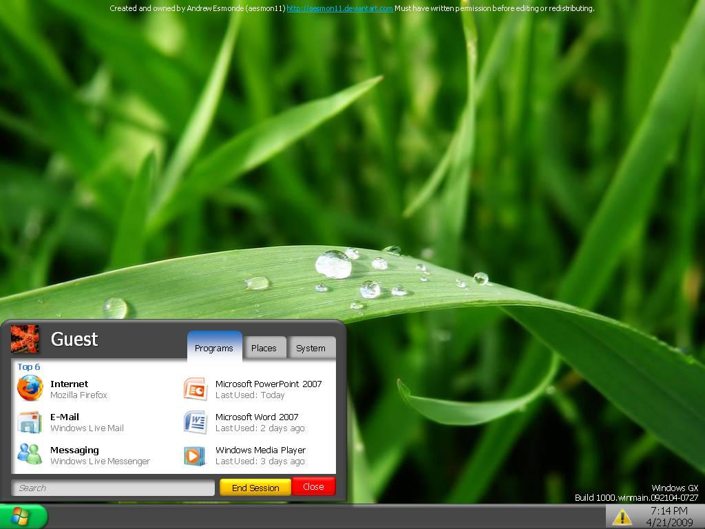 Windows GX -Build 1000 by aesmon11 on DeviantArt